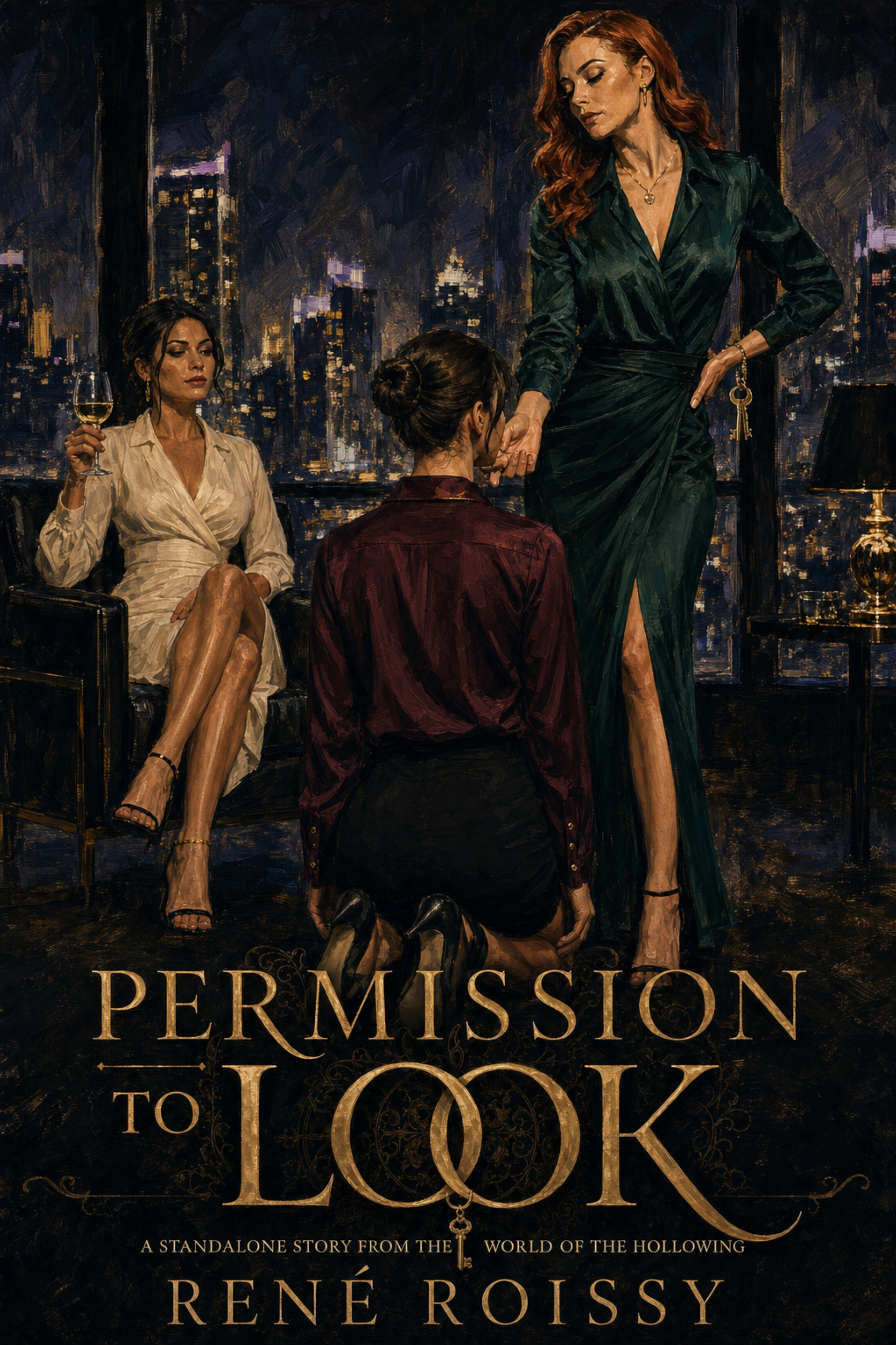 Permission to Look by Rene Roissy, featuring Athena, Elena, and Adrienne